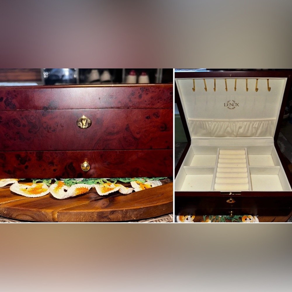 Lenox Vintage Large Jewelry Box✨
